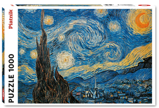 Van Gogh Starry Night 1000 Piece Jigsaw Puzzle