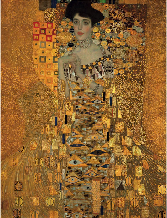 Portrait of Adele Bloch-Bauer I  - Gustav Klimt 1000 or 500 Piece Jigsaw Puzzle