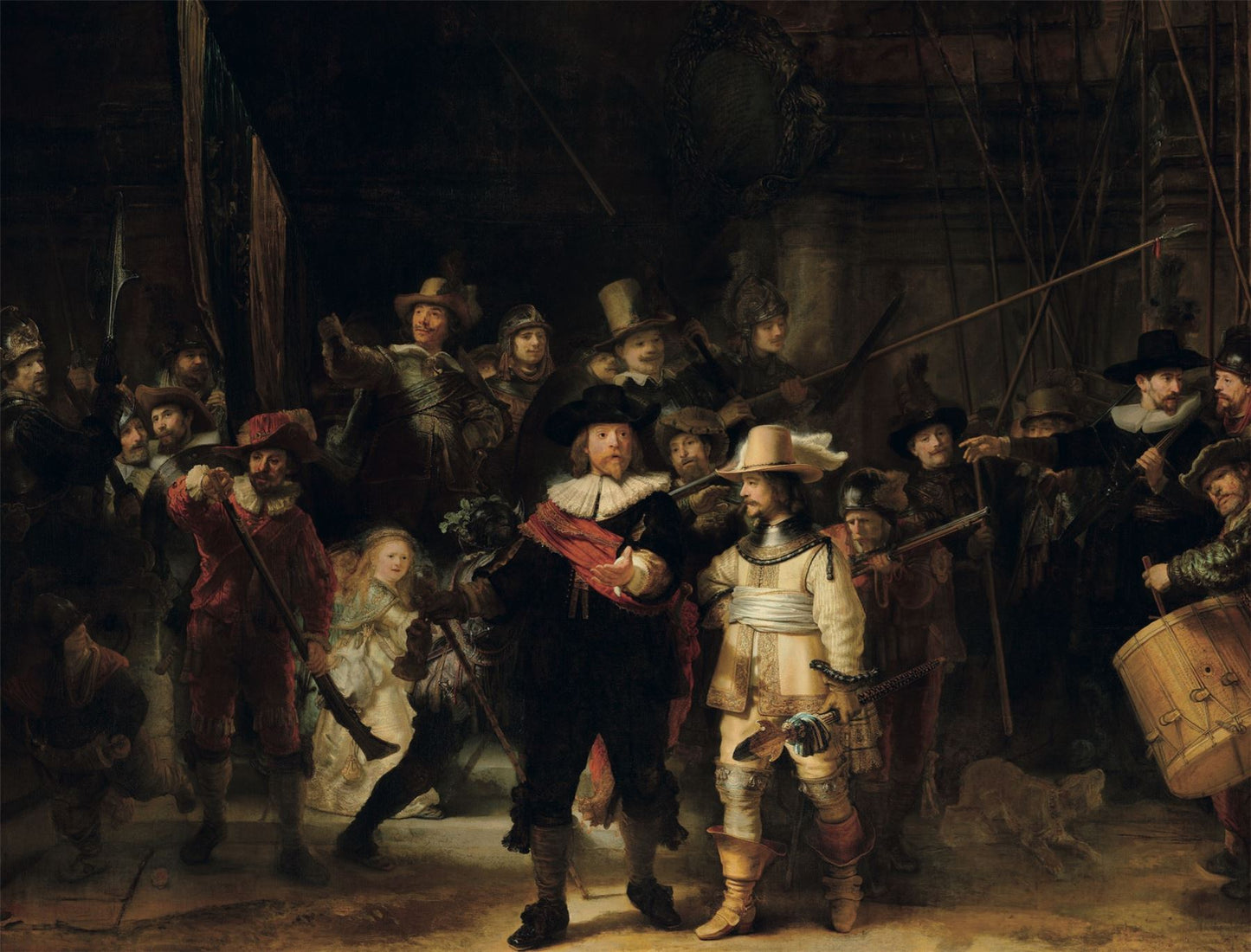 Rembrandt The Night Watch 1000 or 500 Piece Jigsaw Puzzle
