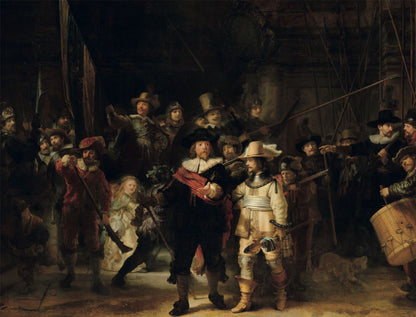 Rembrandt The Night Watch 1000 or 500 Piece Jigsaw Puzzle