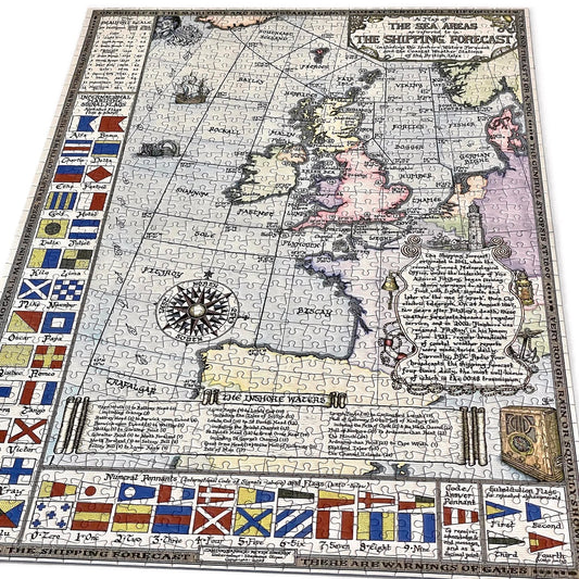 Colour Shipping Forecast 1000 Piece Jigsaw Puzzle