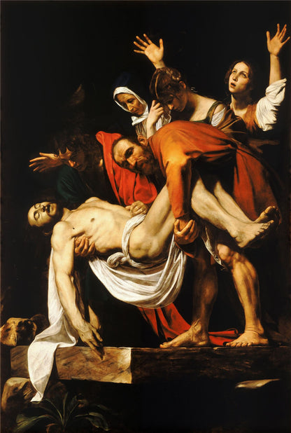 The Entombment of Christ by Caravaggio 1000 or 500 Piece Jigsaw Puzzle