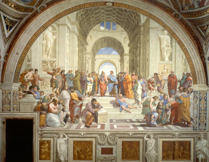 The School of Athens by Rafael 1000 or 500 Piece Jigsaw Puzzle