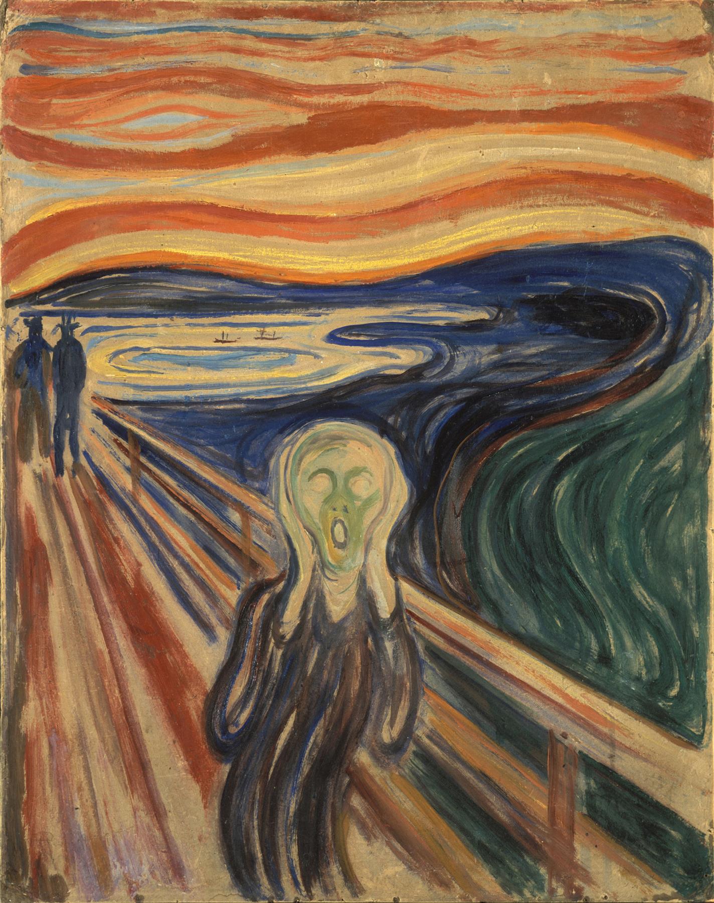The Scream by Edvard Munch 1000 or 500 Piece Jigsaw Puzzle