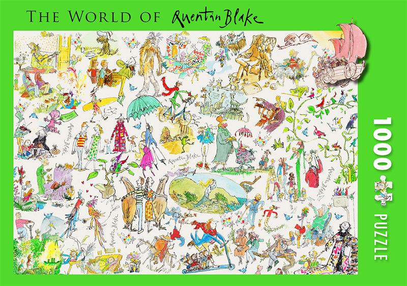 The World of Quentin Blake 1000 Piece Jigsaw Puzzle