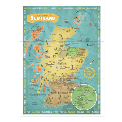 Whiskies of Scotland 500 Piece Puzzle