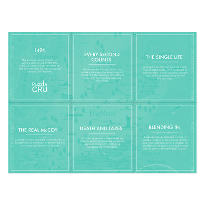 Whiskies of Scotland 500 Piece Puzzle