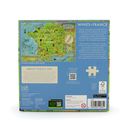 Wines of France 1000 Piece Jigsaw Puzzle