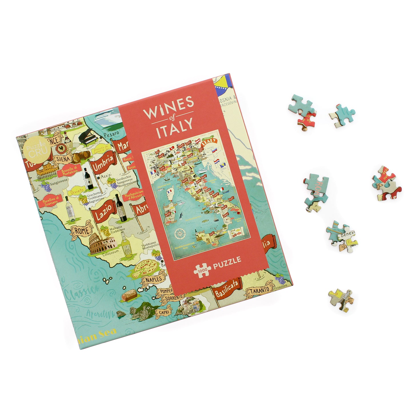 Wines of Italy 1000 Piece Jigsaw Puzzle