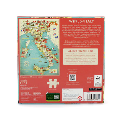 Wines of Italy 1000 Piece Jigsaw Puzzle