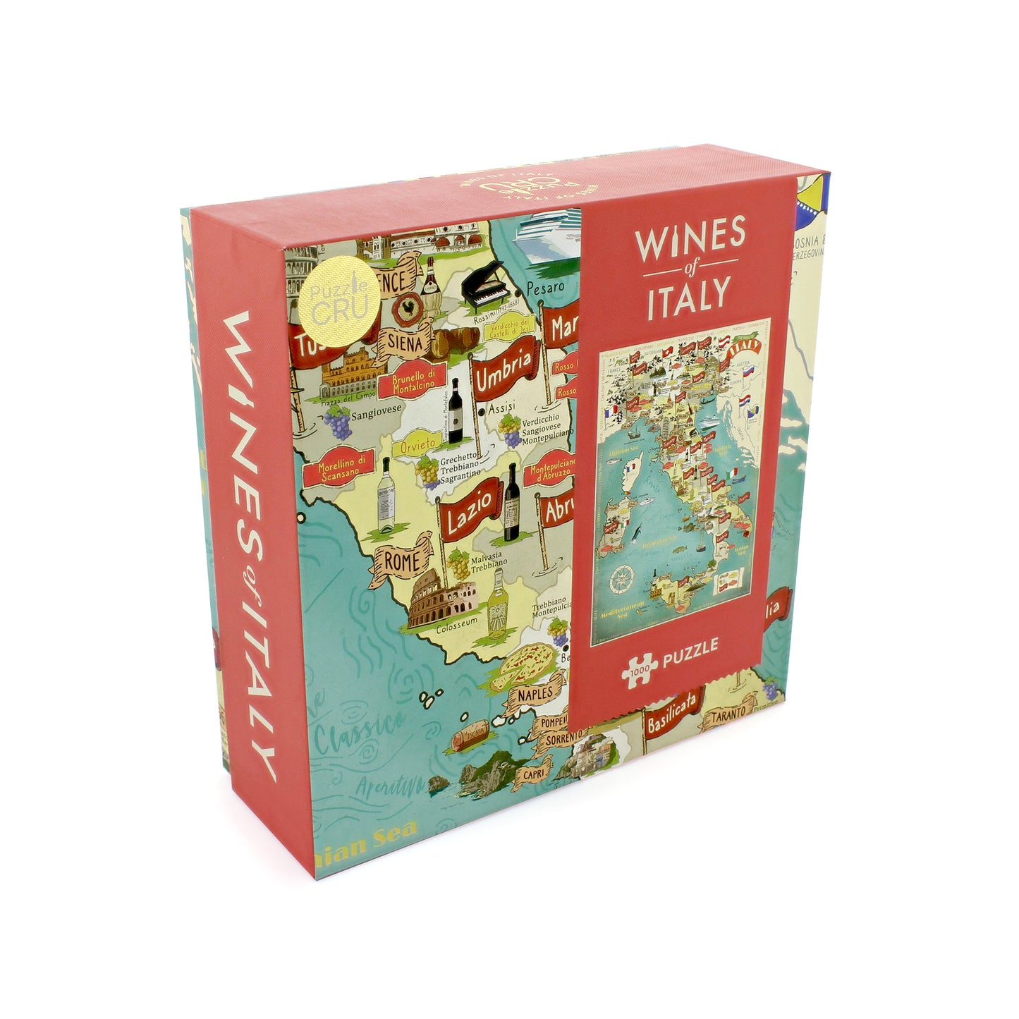 Wines of Italy 1000 Piece Jigsaw Puzzle