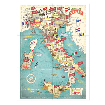 Wines of Italy 1000 Piece Jigsaw Puzzle