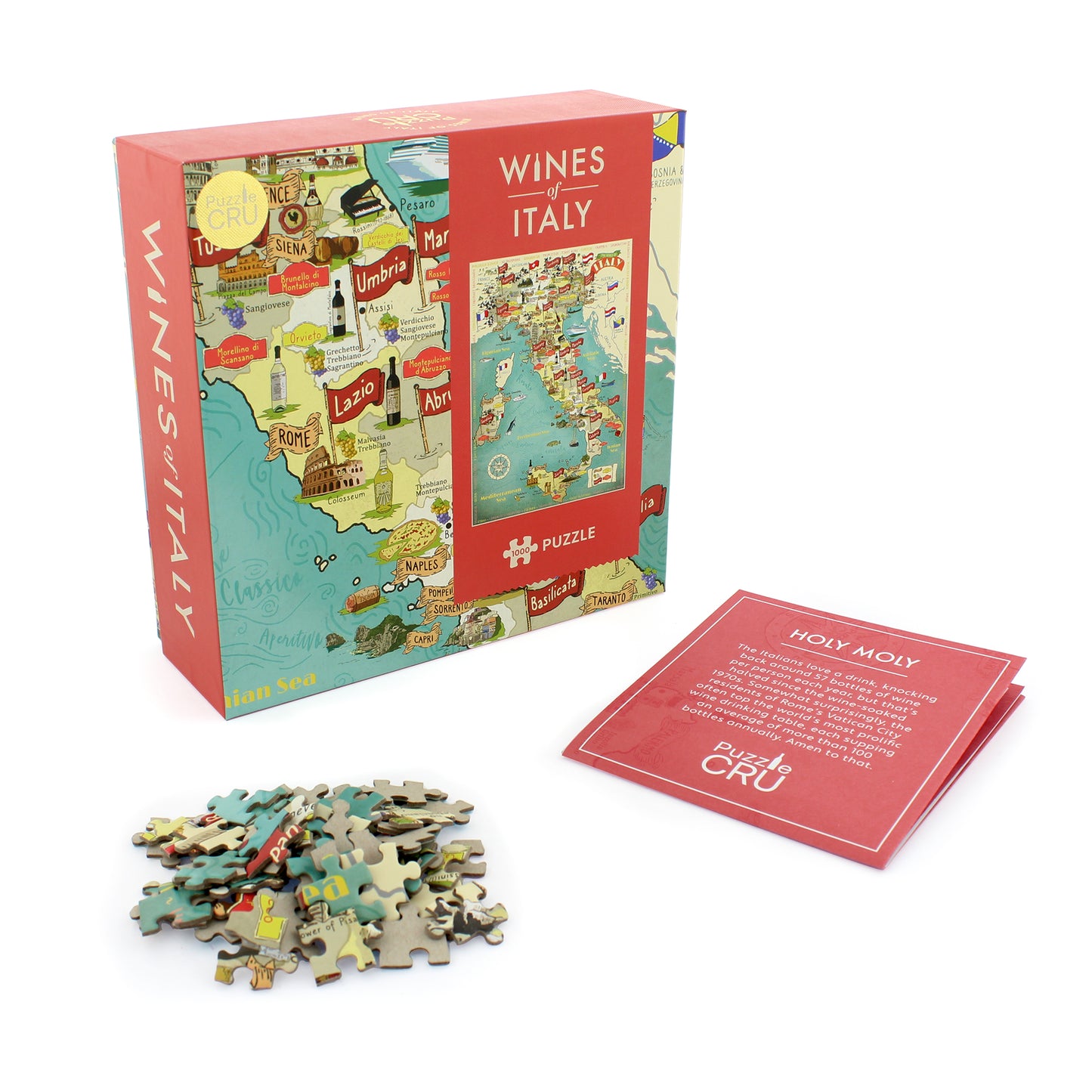 Wines of Italy 1000 Piece Jigsaw Puzzle