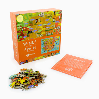 Wines of Spain and Portugal 1000 Piece Jigsaw Puzzle