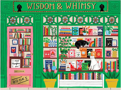 Wisdom & Whimsy 1000 Piece Foil Jigsaw Puzzle