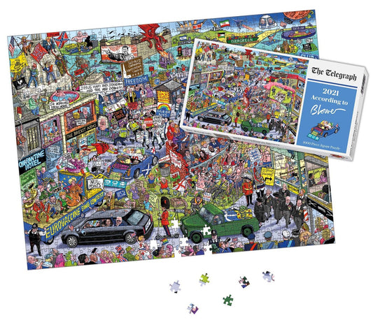 2021 According to Blower Telegraph Jigsaw Puzzle
