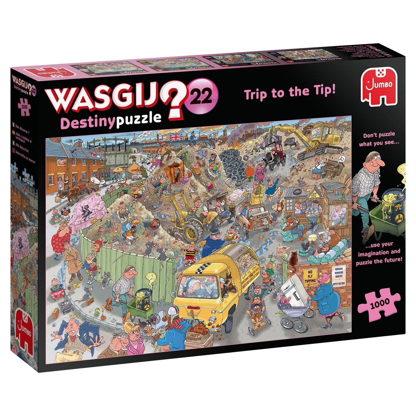 Wasgij Destiny 22 A Trip to the Tip! 1000 Piece Jigsaw Puzzle 2