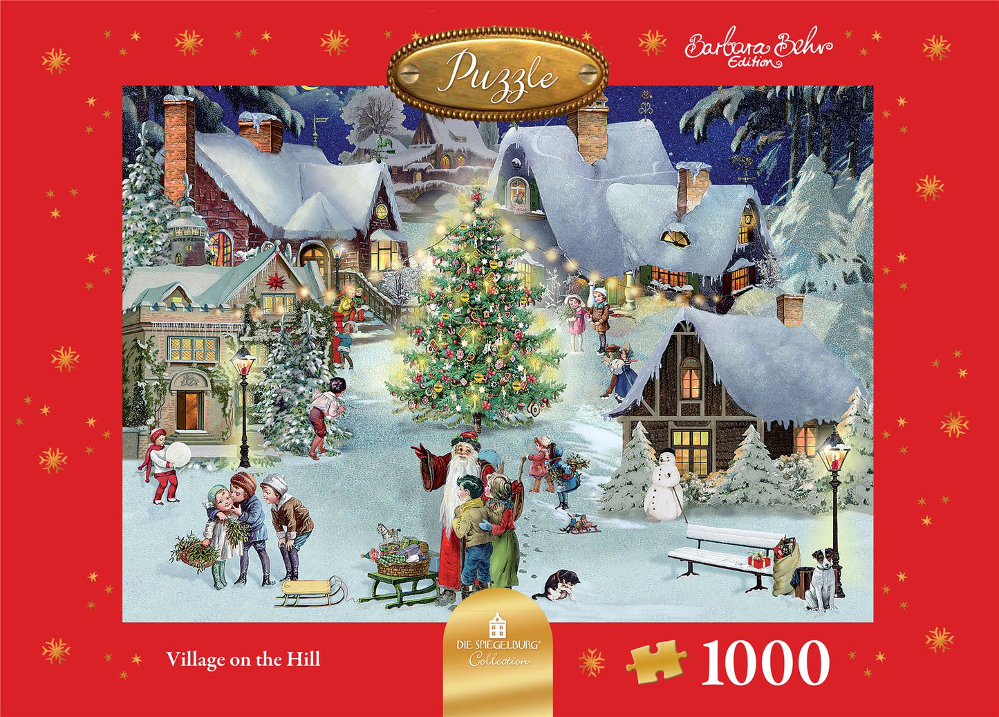 Village on the Hill - Coppenrath 1000 Piece Jigsaw Puzzle