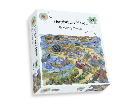 Hengistbury Head - Wendy Brown 500 Piece Jigsaw Puzzle