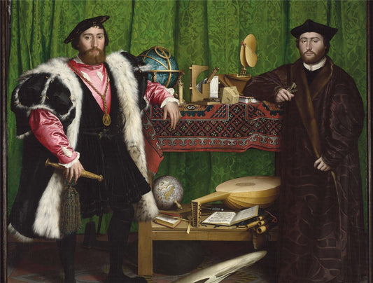 Jean de Dinteville and Georges de Selve ('The Ambassadors') - National Gallery 1000 Piece Jigsaw Puzzle