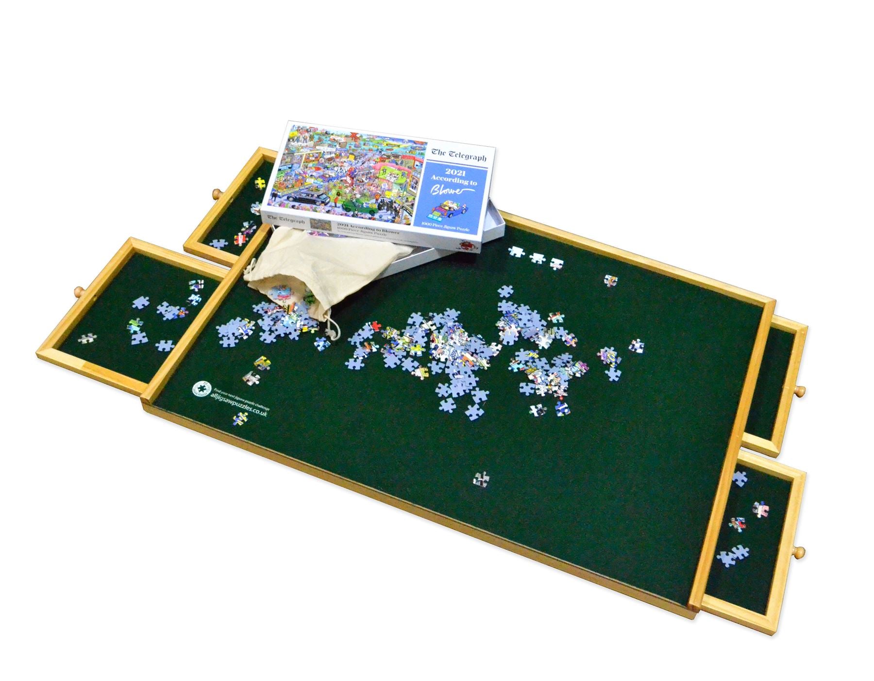 Wooden Jigsaw Puzzle Table 3