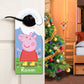 Peppa Pig Christmas 32 piece Jigsaw Puzzle with Door Hanger ls