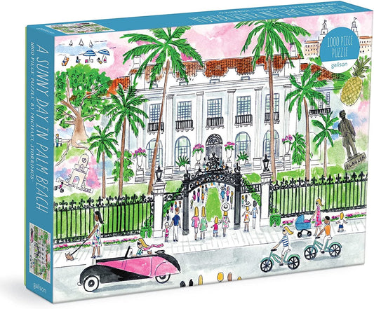 Michael Storrings A Sunny Day in Palm 1000 Piece Jigsaw Puzzle