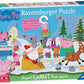 Peppa Pig Christmas 32 piece Jigsaw Puzzle with Door Hanger