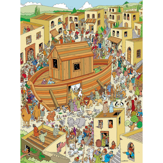 Noah's Ark - Len Epstein 500 Piece Jigsaw Puzzle