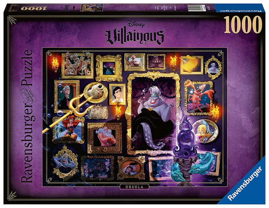 Villainous Ursula, 1000 Piece Jigsaw Puzzle