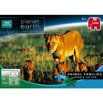 Jumbo Planet Earth - Animal Families Jigsaw Puzzle (150 Pieces)