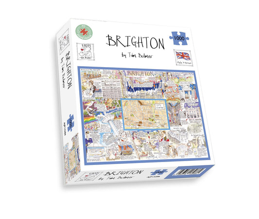 Tim Bulmer Brighton 1000 piece jigsaw puzzle box