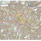 Birmingham City Map Jigsaw Puzzle - 1000 piece jigsaw puzzle