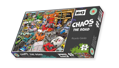 Chaos on the Road - No.13 500 Piece Jigsaw Puzzle