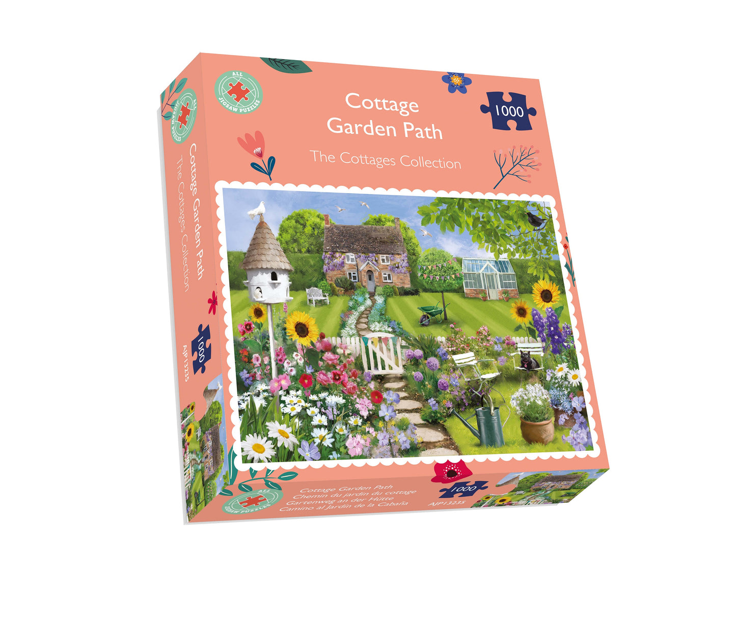 Cottage Garden Path 1000 Piece Jigsaw Puzzle