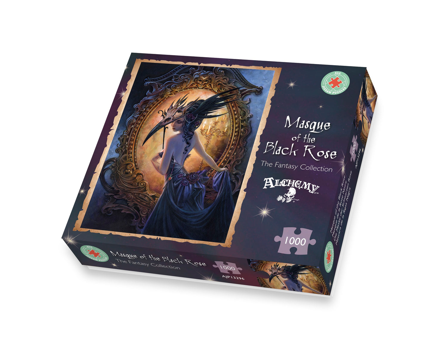 Masque of the Black Rose 1000 Piece Jigsaw Puzzle