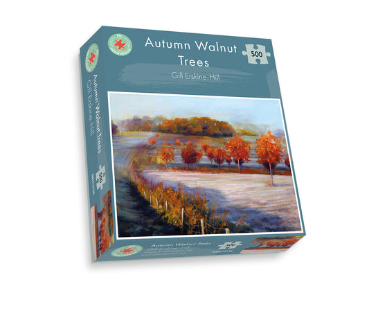 Autumn Walnut Trees 500 Piece Jigsaw Puzzle