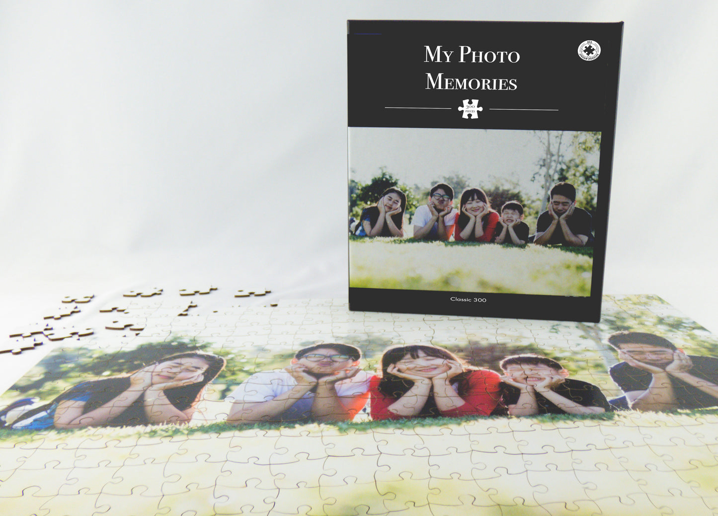My Photo Memories - Classic - 300 Piece Wooden Puzzle