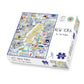 Map of New York City - Tim Bulmer 1000 Piece Jigsaw Puzzle box