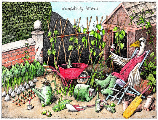 Incapability Brown - Simon Drew - 1000 or 500 piece jigsaw puzzle