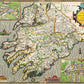 Munster Historical Map 1000 Piece Jigsaw Puzzle (1610) - All Jigsaw Puzzles UK
 - 1