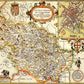 Yorkshire West Riding Historical Map 1000 Piece Jigsaw Puzzle (1610) - All Jigsaw Puzzles UK
 - 1
