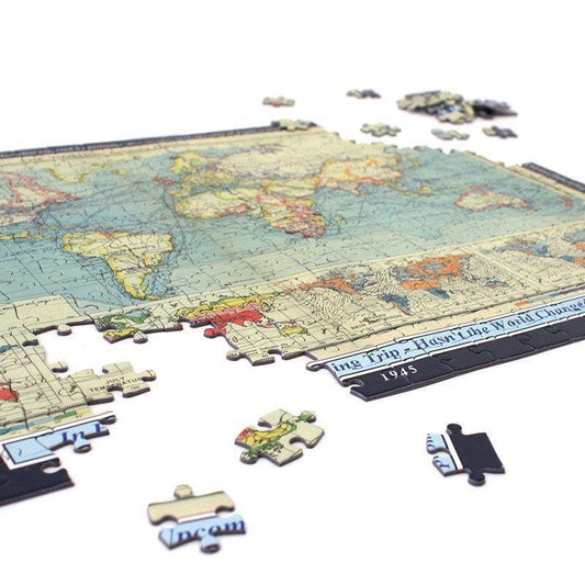 Personalised World Map Puzzle - All Jigsaw Puzzles UK
 - 2